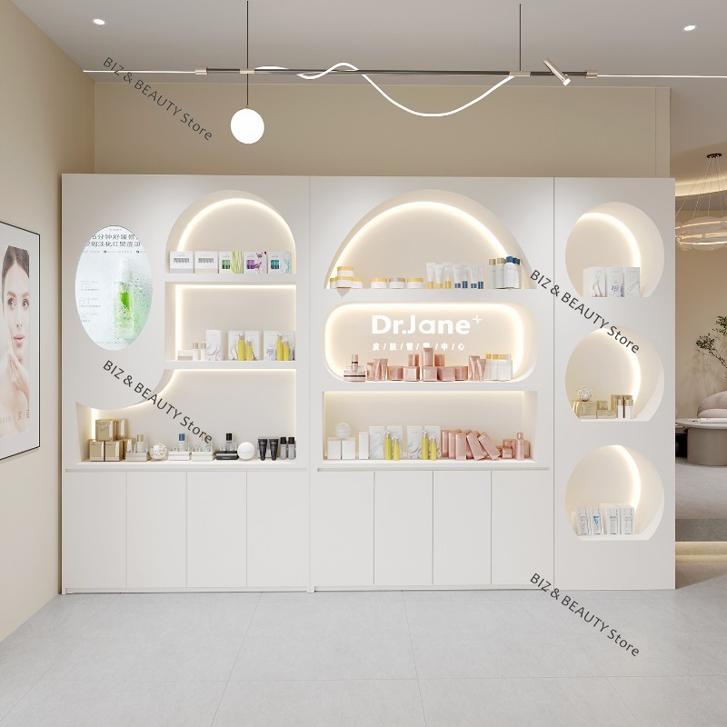 Luxury Skincare Makeup - Vitrine de présentation cosmétique haut de