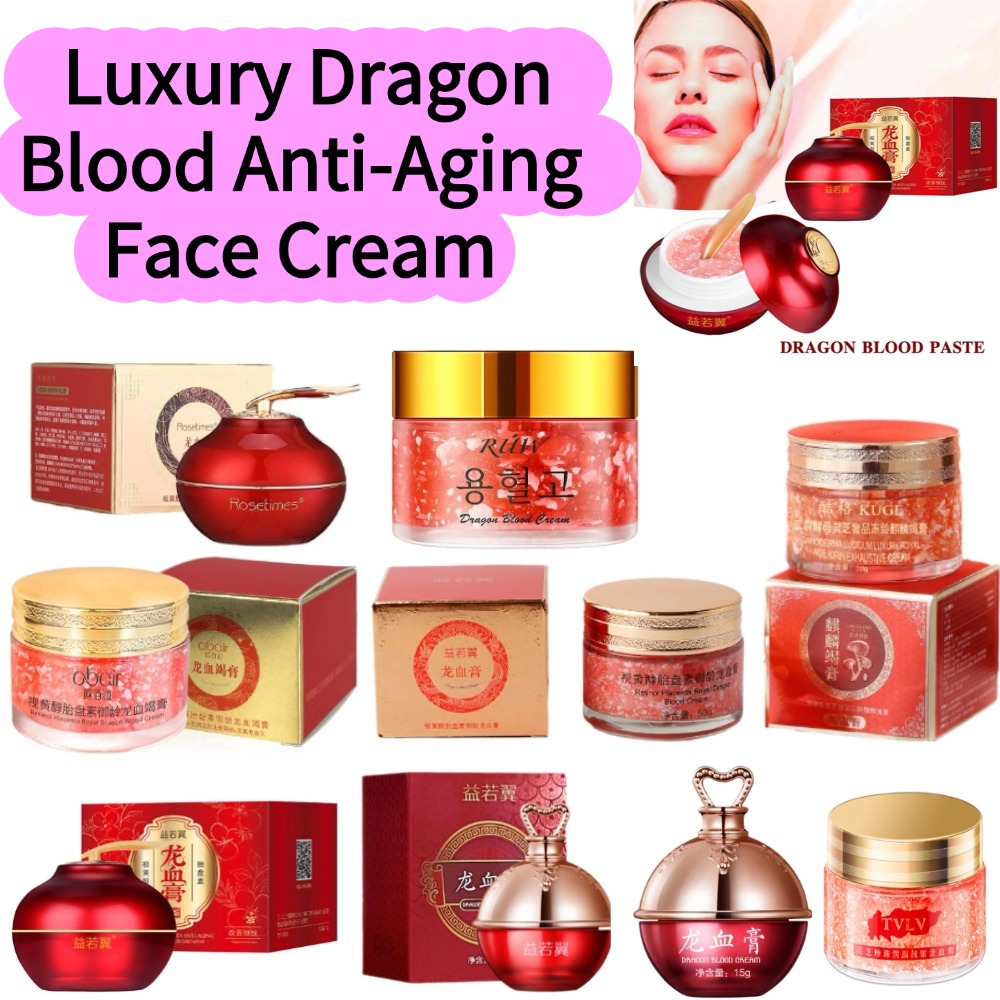 Luxury Skin Care - Crème Visage Anti-Âge Luxe au Sang
