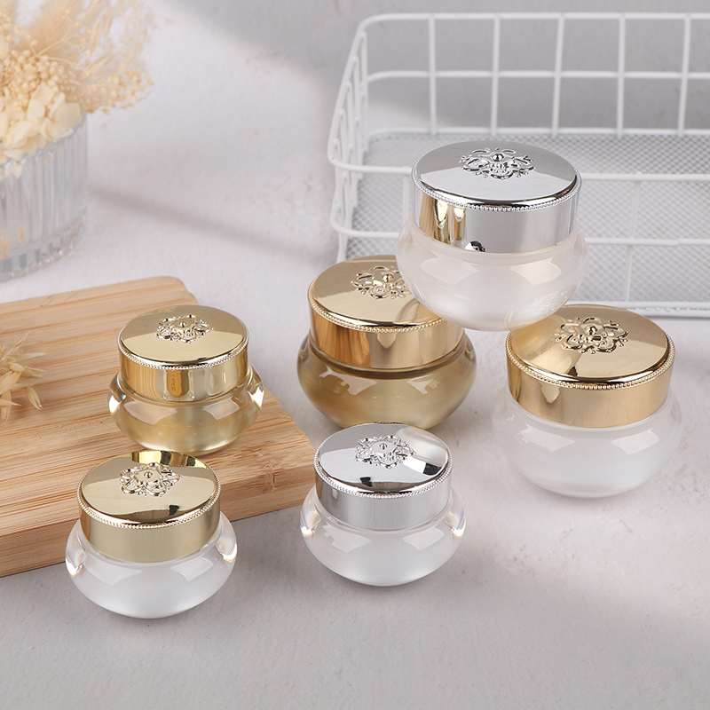 Luxury Skin Care - Pots de voyage vides en acrylique