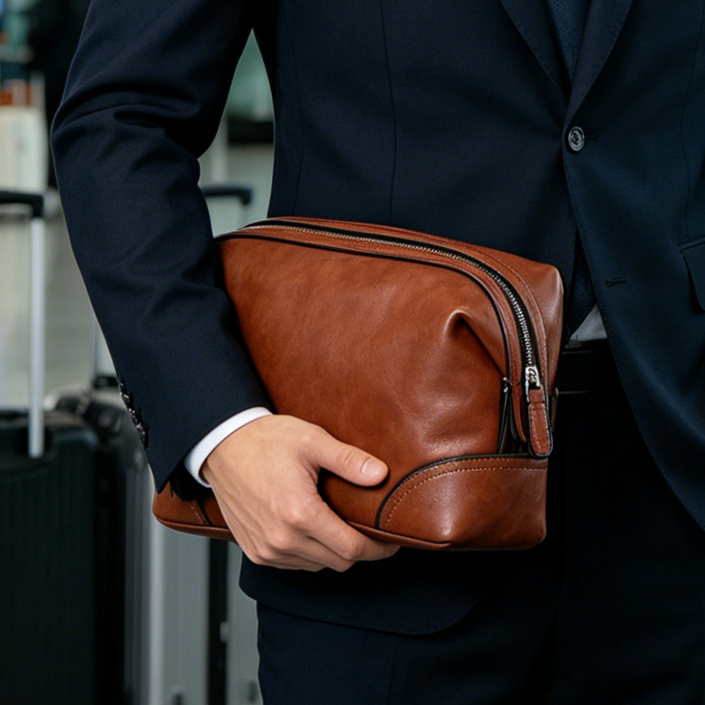 Luxury Skincare For Men - Trousse de Toilette Portable de Luxe