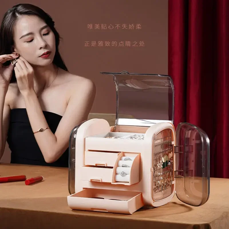 Luxury Skincare Makeup - Trousse de Maquillage LED de Luxe
