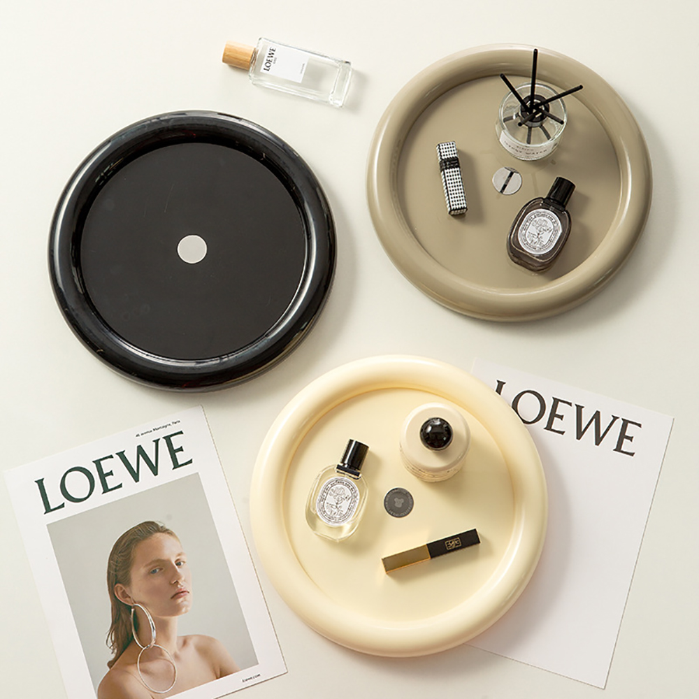 Luxury Skincare Makeup - Organisateur cosmétique rotatif léger de luxe,