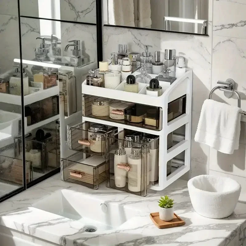 Luxury Skincare Makeup - Boîte de rangement de cosmétiques, étui