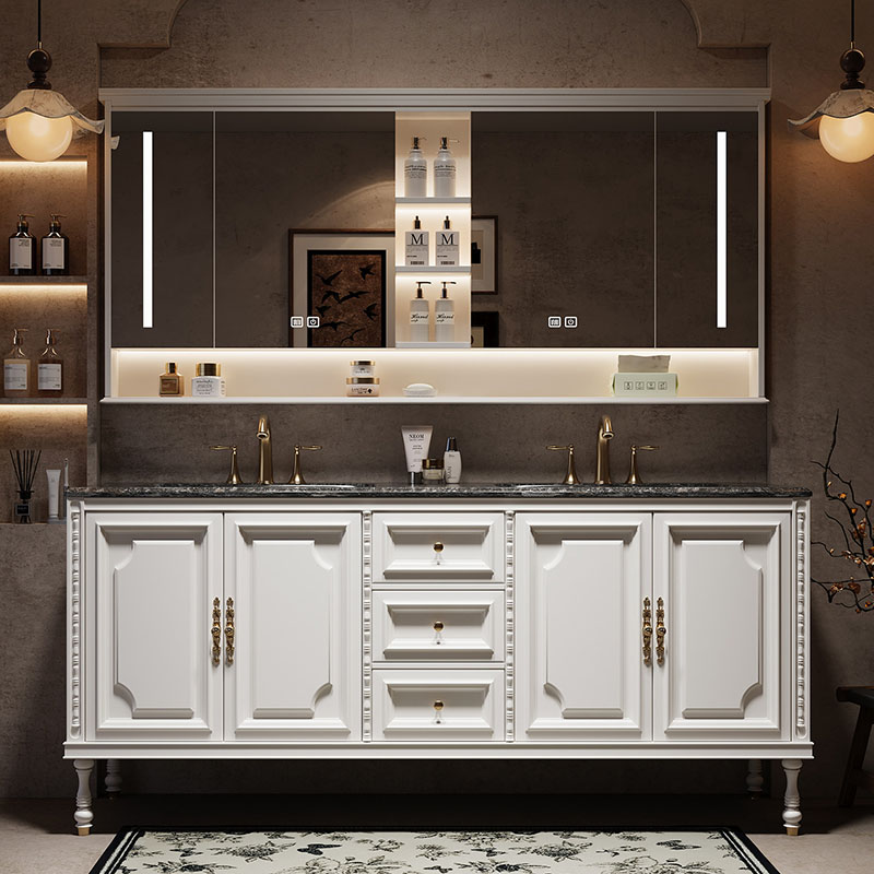 Meuble de Salle de Bain Modern - Luxury Skincare Makeup avis et prix
