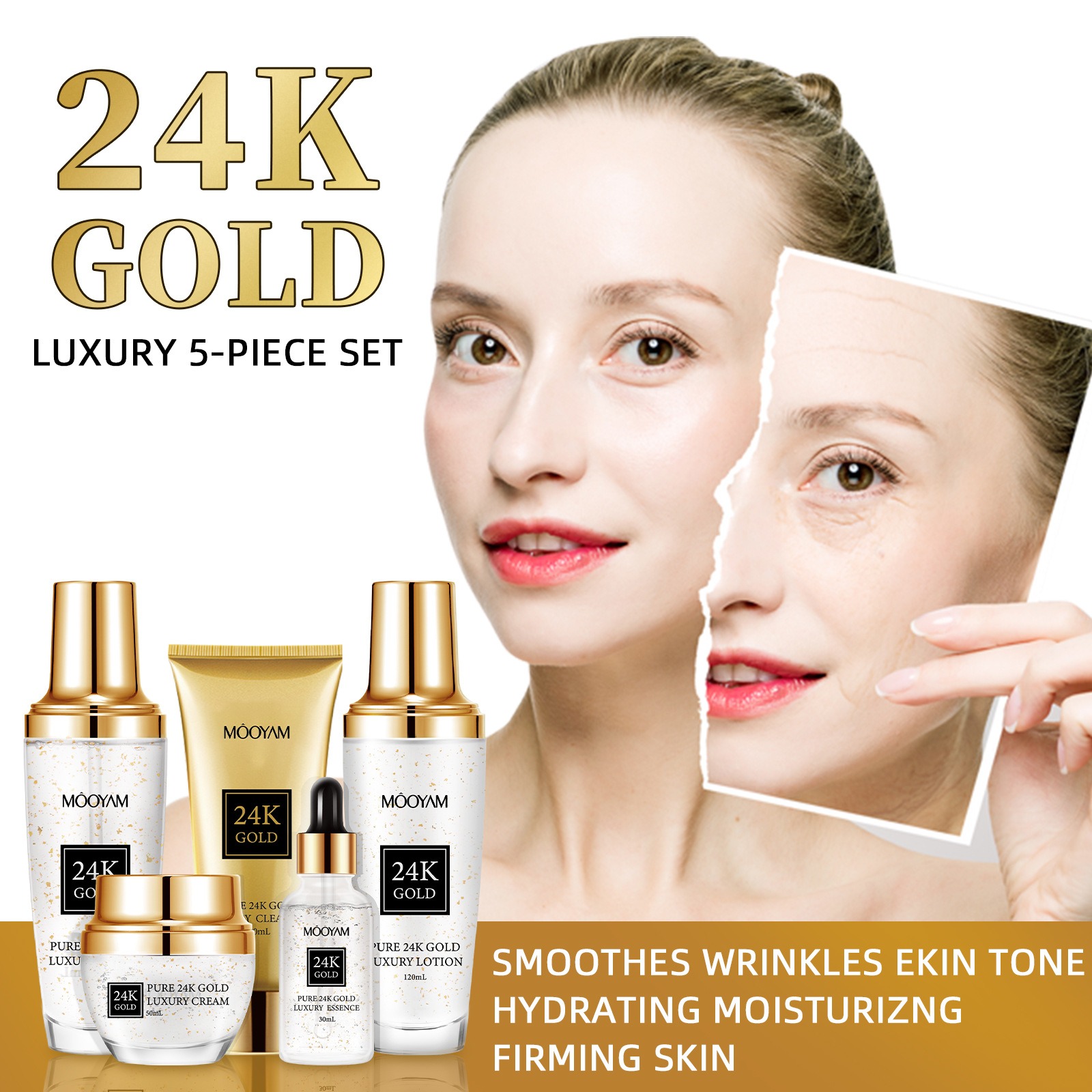 Ensemble hydratant de luxe en  - Luxury Skincare Anti Aging avis et prix