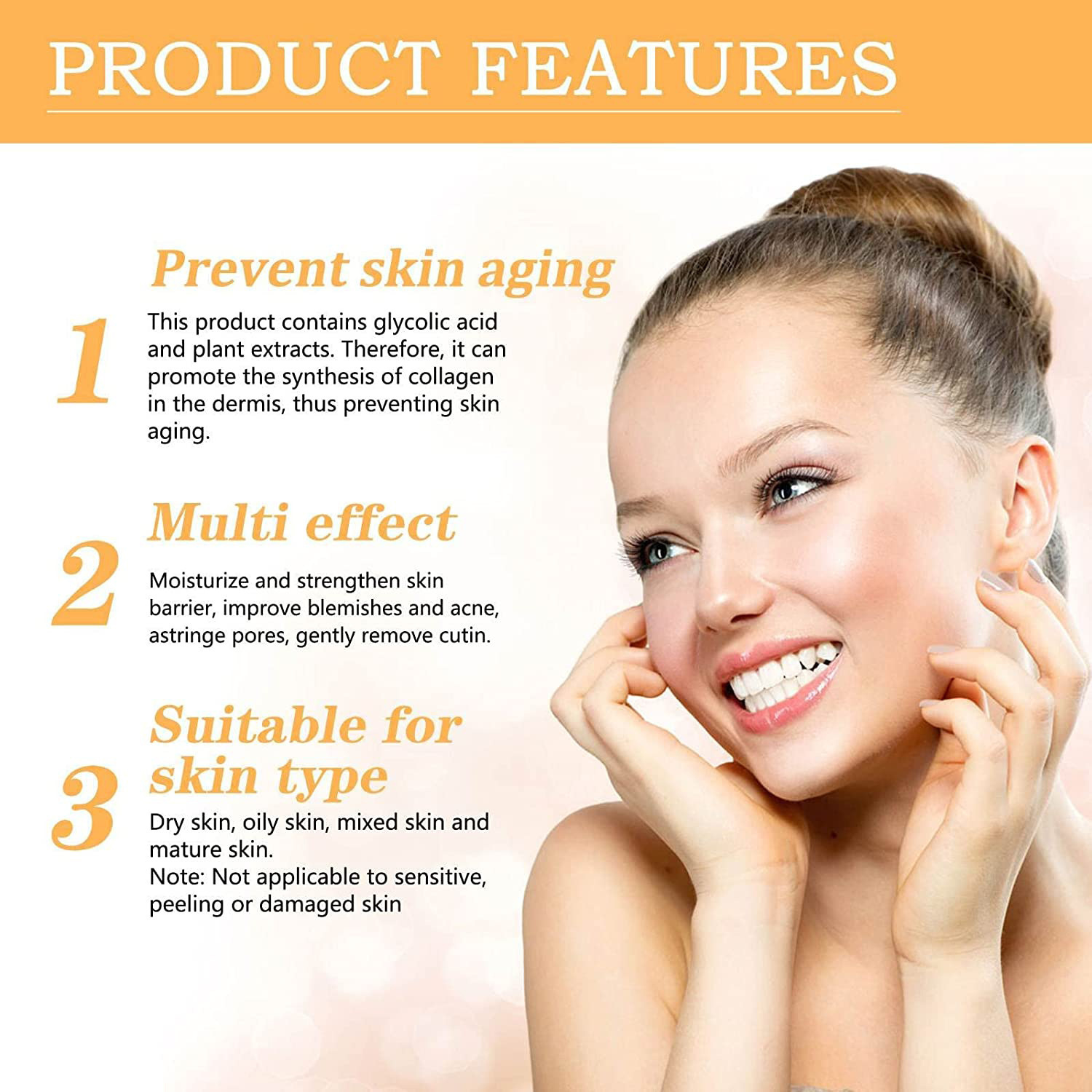 Solution tonifiante à l'acide  - Luxury Skin Care avis et prix